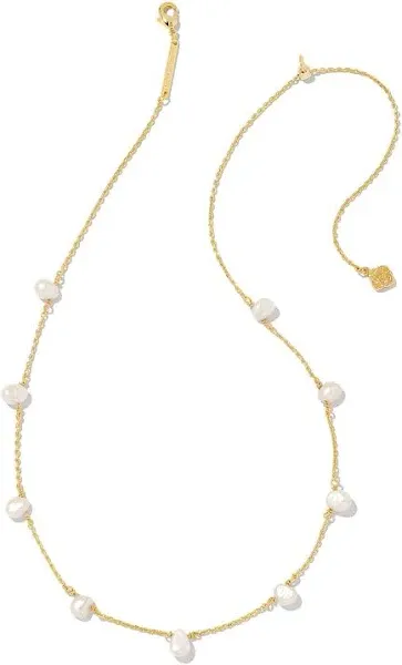 Kendra Scott Leighton Pearl Strand Necklace