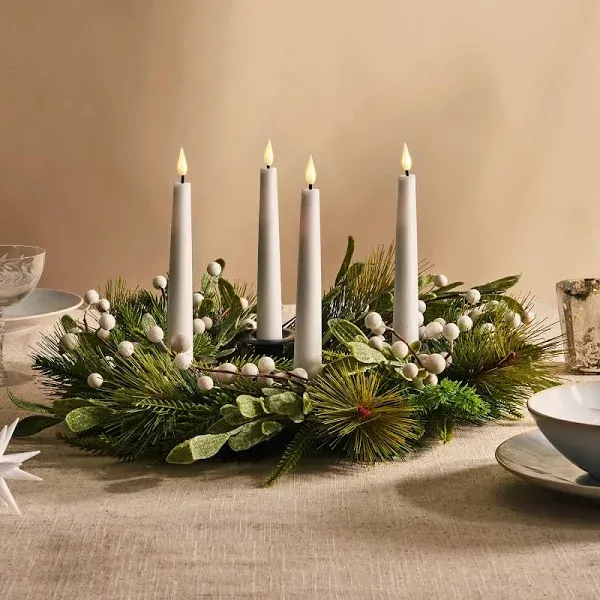 LampLust Advent Wreath Candle Holder