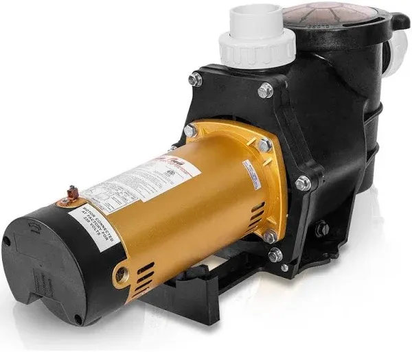 XtremepowerUS 2 HP Self-Priming Dual Speed In-Ground Pool Pump 5850GPH