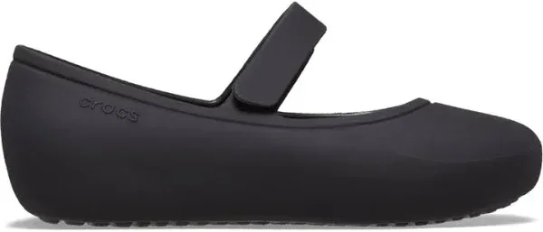 CROCS BROOKLYN MARY JANE FLAT BLACK - TODDLERS