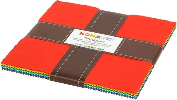 Kona Cotton New Colors 2019 Ten Squares