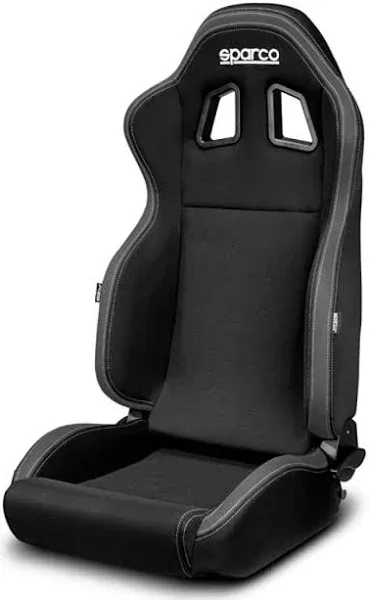 SPARCO R100 MY22 Tuning Seat Black WORLDWIDE