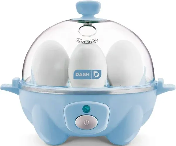 Rapid Egg Cooker: 6 Egg Capacity Electric Egg Cooker for Hard Boiled Eggs, Poach