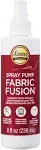 Aleene's Fusion Spray Pump, Fast Drying Permanent Fabric Adhesive, White