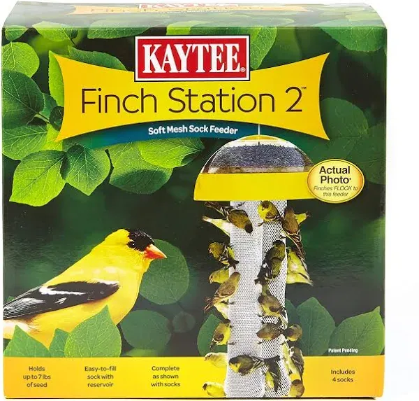 Kaytee Finch Station 2 Sock Feeder