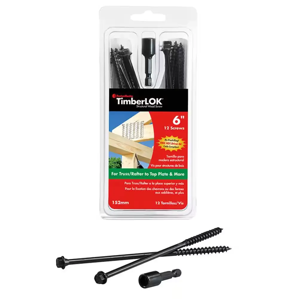 OMG FASTENMASTER, Was OLYMPIC MFG. GROUP, INC. 6&#034; TIMBERLOK SCREW 10pk Landscape