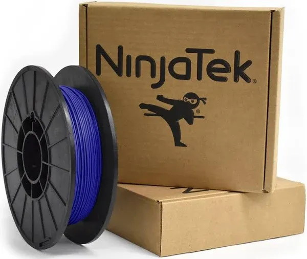 NinjaTek - 3DNF0217505 3DNF02117505 NinjaFlex TPU Filament, 1.75mm, TPE.5kg, Sapphire (Blue) (Pack of 1)