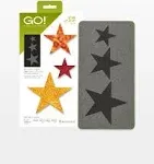 AccuQuilt Go! Fabric Cutting Dies Star 2", 3" and 4"