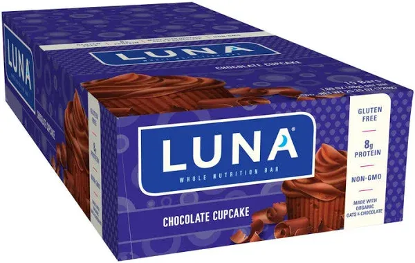 Luna Bar Chocolate Cupcake