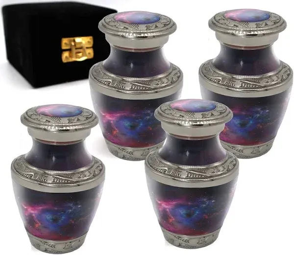 Interstellar Nebula Cremation Urns