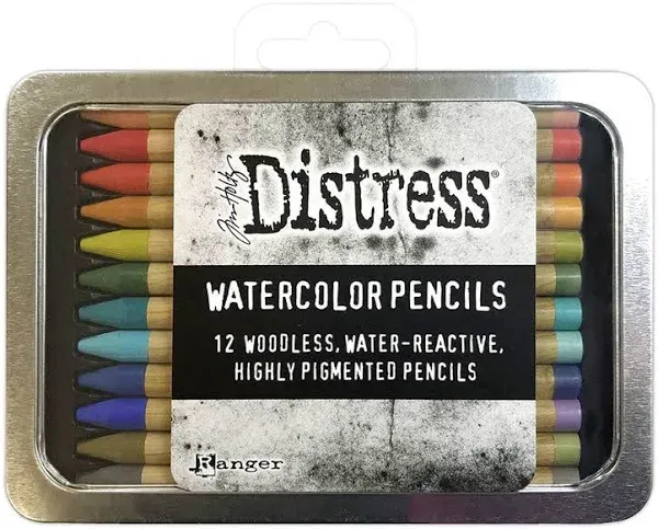 Tim Holtz Distress Watercolor Pencils Set 3