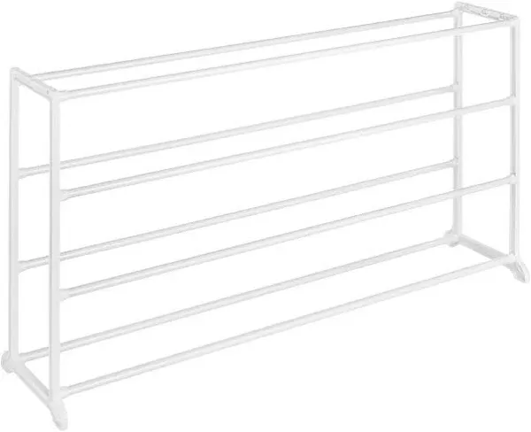 Floor 20 Pair Shoe Rack Whitmor