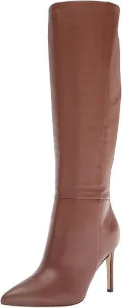 Richy Medium Brown Leather Nine West Boots