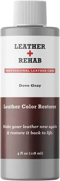 Leather Color Restorer - Dark Brown Molasses - Repair Furniture, Couch, Car Seat, Sofa, Shoes, Bag, Jacket, Vinyl and Boots - 4 oz.