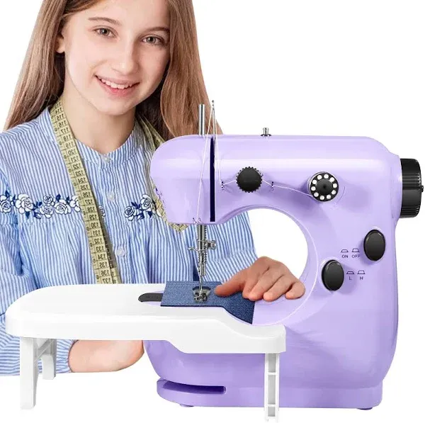 CIS Sewing Machine for Beginner, Dual Speed Portable Sewing Machine with Exte...