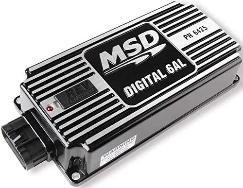 MSD 64253 6AL Ignition Box Digital 6AL with Rev Limiter SBC BBC SBF Chevy Ford