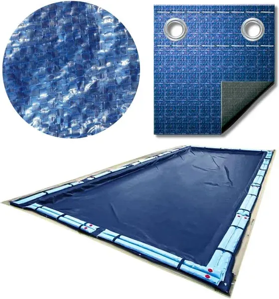 Winter Pool Cover for 12&amp;#39; x 24&amp;#39; Rect I/G Pool - S1224RC