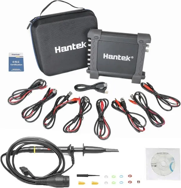 Hantek 1008c 8CH PC USB Diagnostic DAQ Automotive Oscilloscope Generator