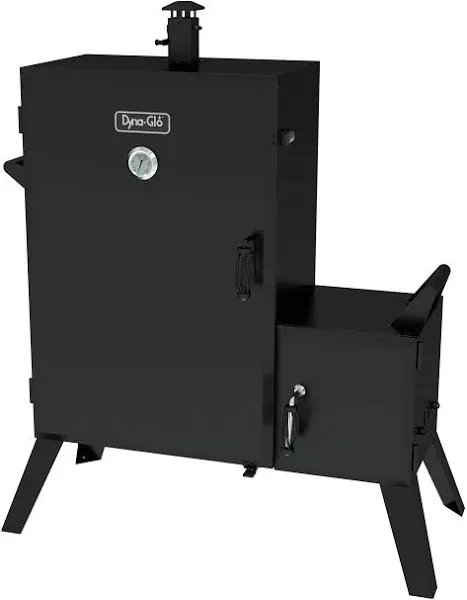 Dyna-Glo DGO1890BDC-D Wide Body Vertical Offset Charcoal Smoker,Black