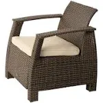 Patio Sense Bondi Deluxe Outdoor Wicker Armchair