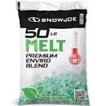 Snow Joe MELT50EB Melt Premium Enviro-Blend Ice Melter with CMA (50 lbs. Resealable Bag)