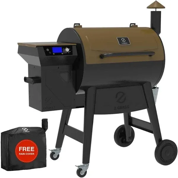 Z Grills ZPG-7002E 8-in-1 Wood Pellet Grill and Smoker