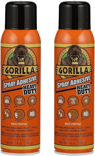 Gorilla Adhesive, Multi-Purpose, Spray - 11 oz