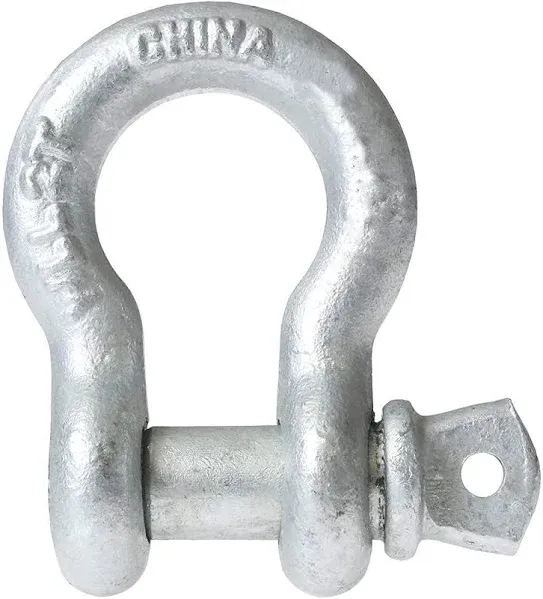 Galvanized Screw Pin Anchor Shackle