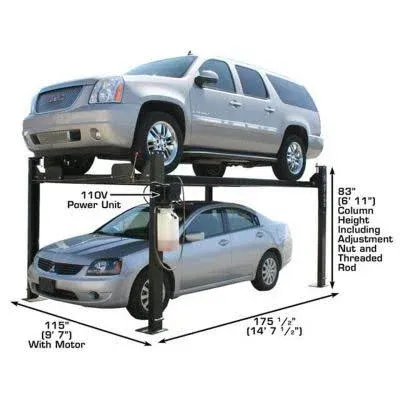 Atlas Garage PRO8000 8,000 lb 4-Post Lift