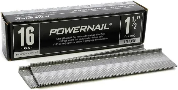 Powernail Flooring Nails 1-1/2-in 16-Gauge 1000-Per Box