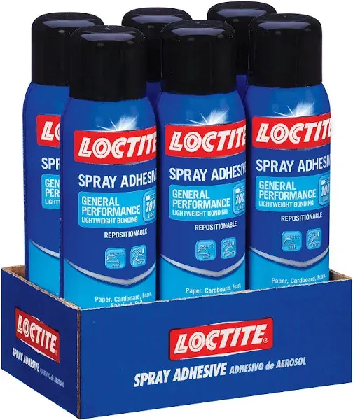 Loctite 2235316 General Performance 100 Spray Adhesive, Single, Tr 13.5 oz