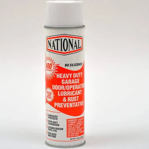 400-HD National Door Lube Aerosol Orange