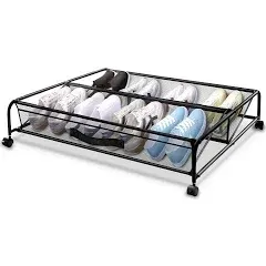 XSCQ Under Bed Shoe Storage with Wheels