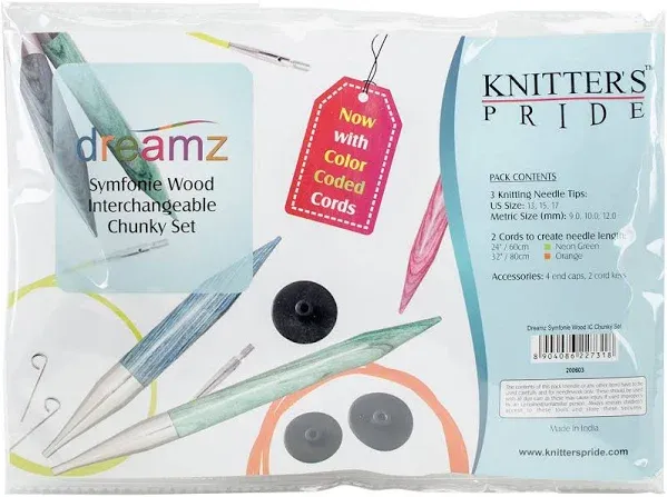 Symfonie Dreamz Chunky Interchangeable Circular Needle Set