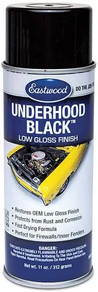 Eastwood Underhood Black Low Gloss Paint Aerosol