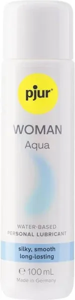 Pjur Woman Aqua Water Based Personal Lubricant 3.4 oz