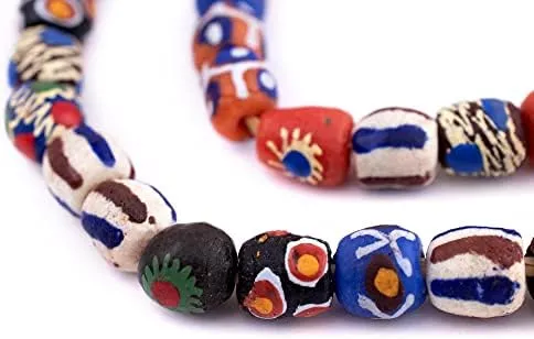 Afari Medley Multicolor Krobo Beads