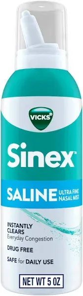 Vicks Sinex Saline Ultra Fine Nasal Mist