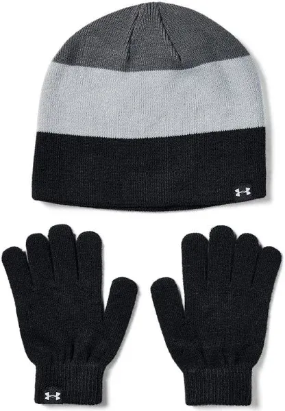 Brand new with tags Under Armour hat and gloves set