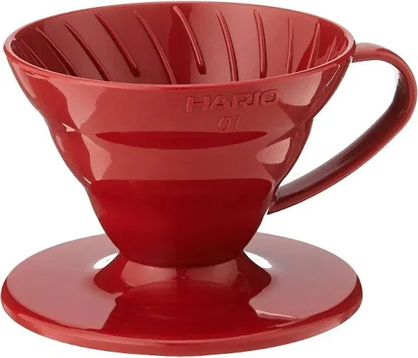 V60 Plastic Coffee Dripper, Size 02, Clear