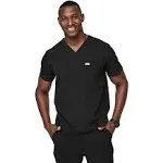 Figs Leon Three Pocket Scrubs Top