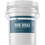 Earthborn Elements Borax Powder (5 Gallons), Multipurpose Cleaner & Detergent Booster, Resealable Tub