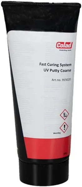 Colad Fast Curing System Coarse UV Putty