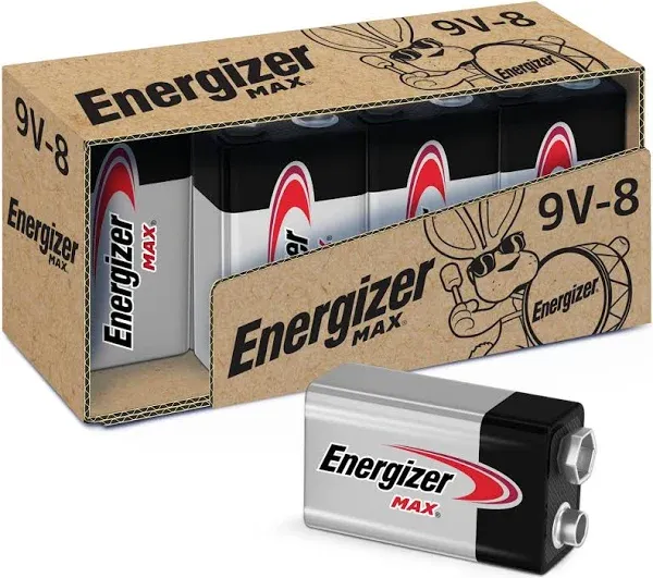 Energizer® Max 2-Pack 9-Volt Alkaline Batteries | Bed Bath & Beyond