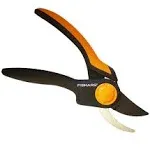 Fiskars Softgrip 6 in. Steel Curved Pruners