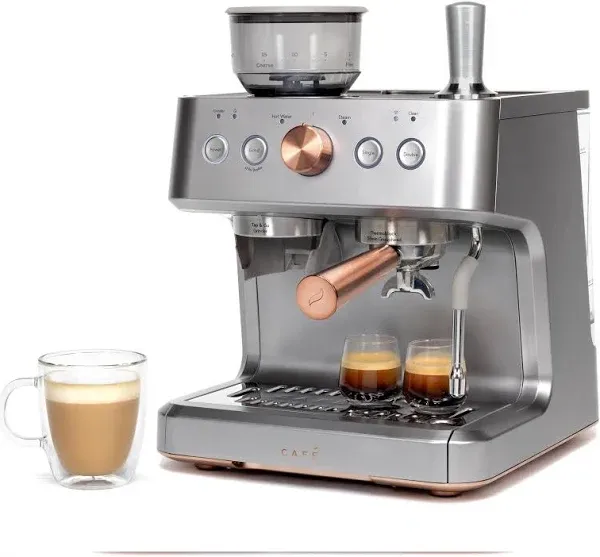 Cafe Bellissimo Semi-Automatic Espresso Machine with Frother