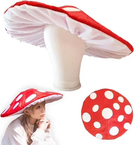 Dreamstall Mushroom Hat Costume Cosplay Accessory Party Hat Cap