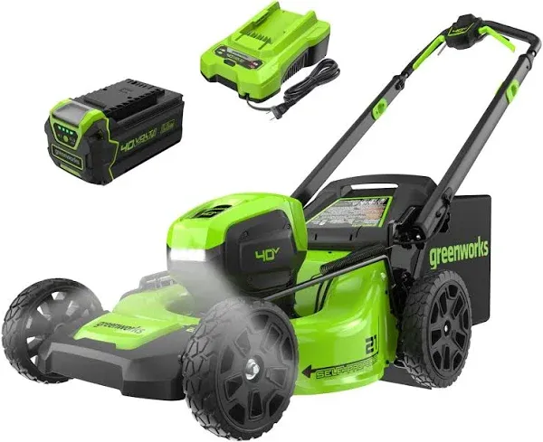 Greenworks Tools 40V 21-Inch Brushless Cordless Lawn Mower