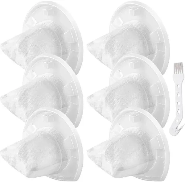 Black & Decker Dustbuster Cordless Handheld Vacuum Replacement Filter 6 Pack