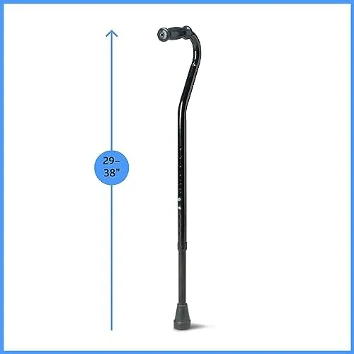 Medline Bariatric Offset Handle Cane